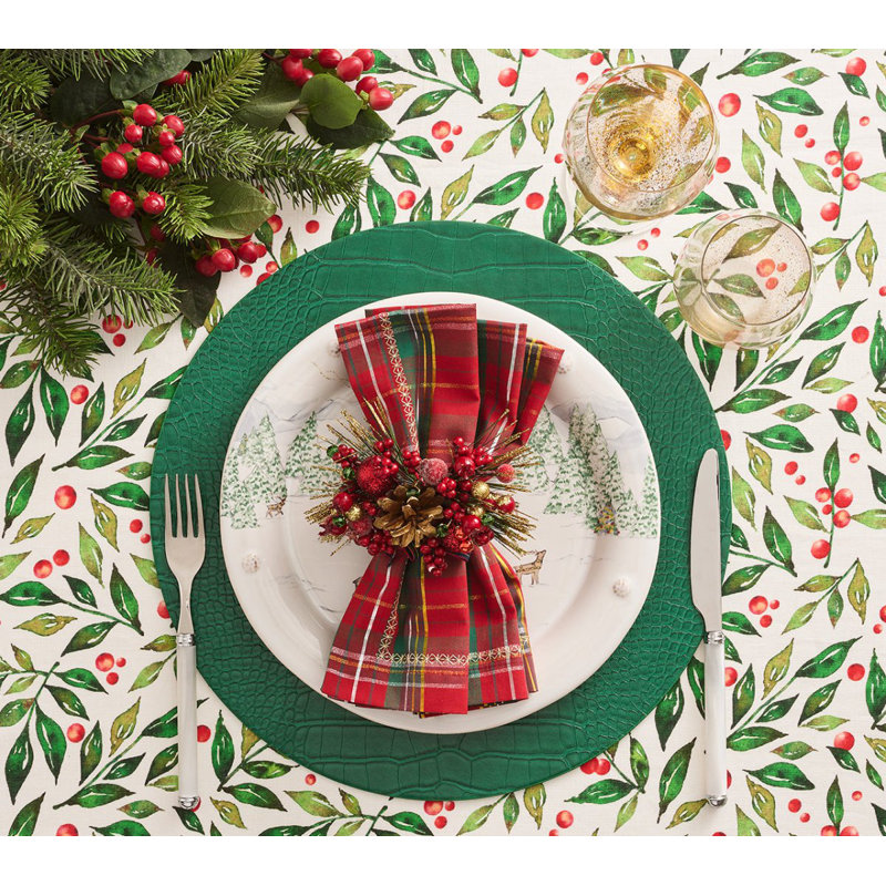 Croco Placemat, Emerald