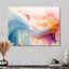 «Vibrant Waves Miami Sunset II - Abstract Modern Waves», reproduction d'art murale-582346890-582346894