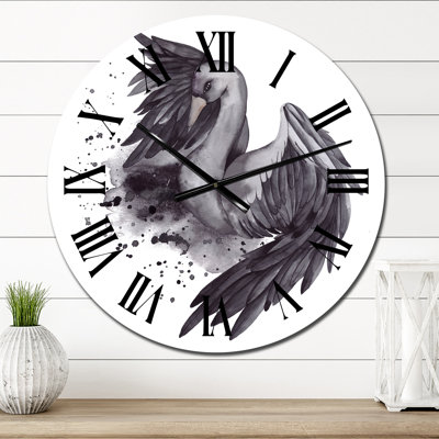 Horloge murale surdimensionnée