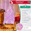 Lighted Artificial Pine Christmas Tree