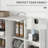 63"H Kitchen Pantry Storage Cabinet