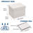 Folding Storage Ottoman Velvet Footstool-946437489