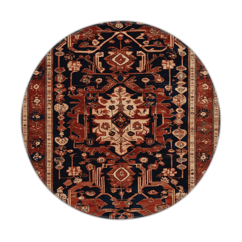 Turkish Brown Indoor and Outdoor Area Rug, Rectangle 9' x 12'