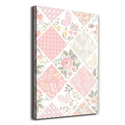 Floral - Wrapped Canvas Print