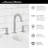 Studio S 2-handle Bathroom Faucet with Drain Assembly