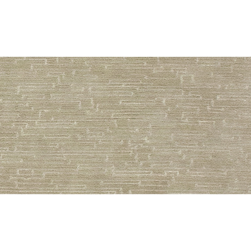 Tapis ivoire noué à la main de haute qualité, Rectangle 6 pi x 9 pi