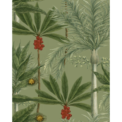 Tropical Wanderlust Floral Wallpaper Roll