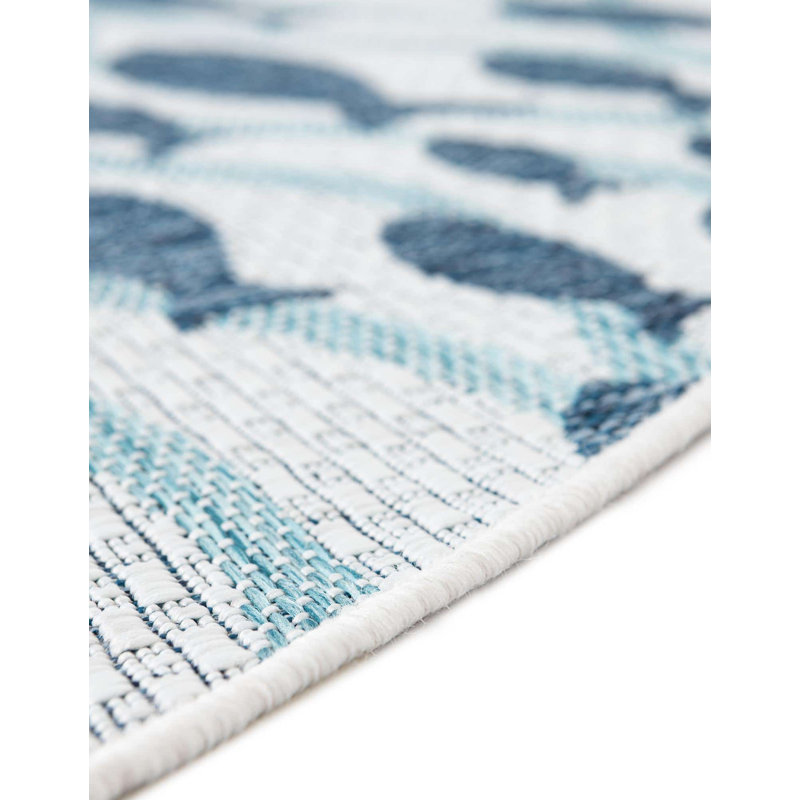 Tapis intérieur / extérieur d'extérieur Coastal, Rond 10pi