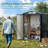 5 Ft. W X 3 Ft. D Outdoor Galvanized Steel Storage Shed-112014285
