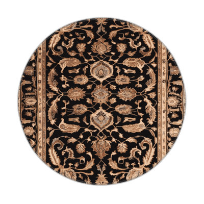 Tapis d'intérieur et d'extérieur brun Persian