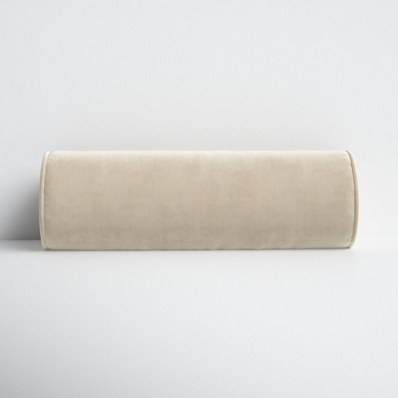 Deane Bolster Accent Pillow, Oatmeal, Pillow Cover Only - No Insert