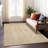 Machine Washable Indoor/Outdoor Claudian ACN1643 Beige Rug-104308491