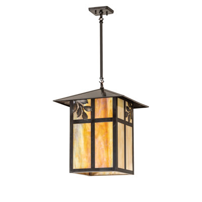 Luminaire suspendu carré à 1 lumière Seneca