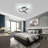 Janyia 1 - Light 10.23" Unique/Statement Geometric LED Semi Flush Mount-1500711386