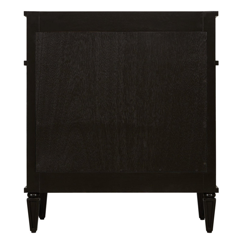 Elmdale 30" Freestanding Mahogany Single Basin Vanity Oval Undermount Sink, Charcoal Black, Carrara Marble, 8" Centers