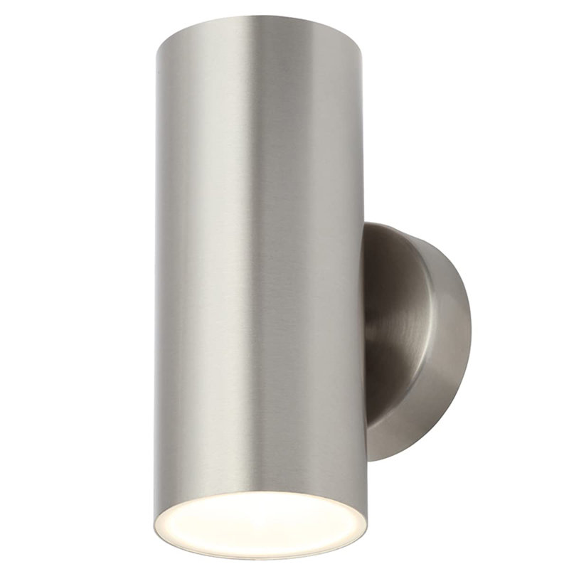Mullaney Integrated LED Outdoor Sconce, Silver