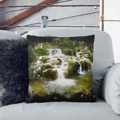 Forest Stream Vol.2 Square Throw Cushion