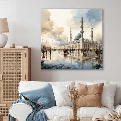 «Mosquée du propane», art mural