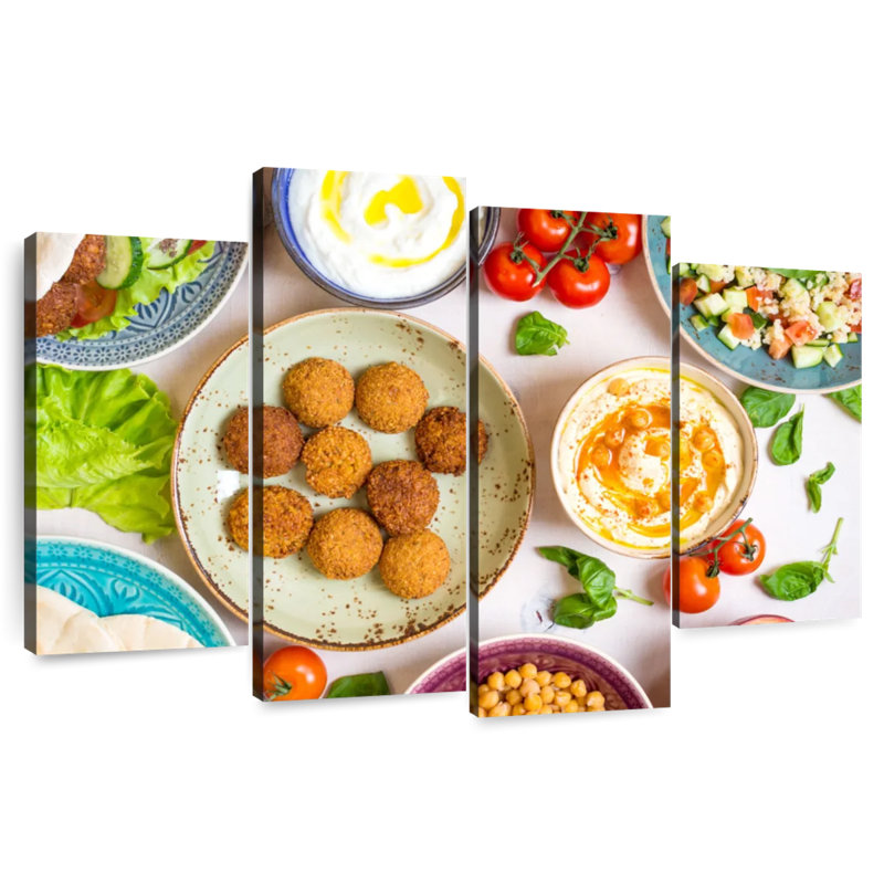 Yarlin Middle Eastern Dishes, 27" H x 43" W