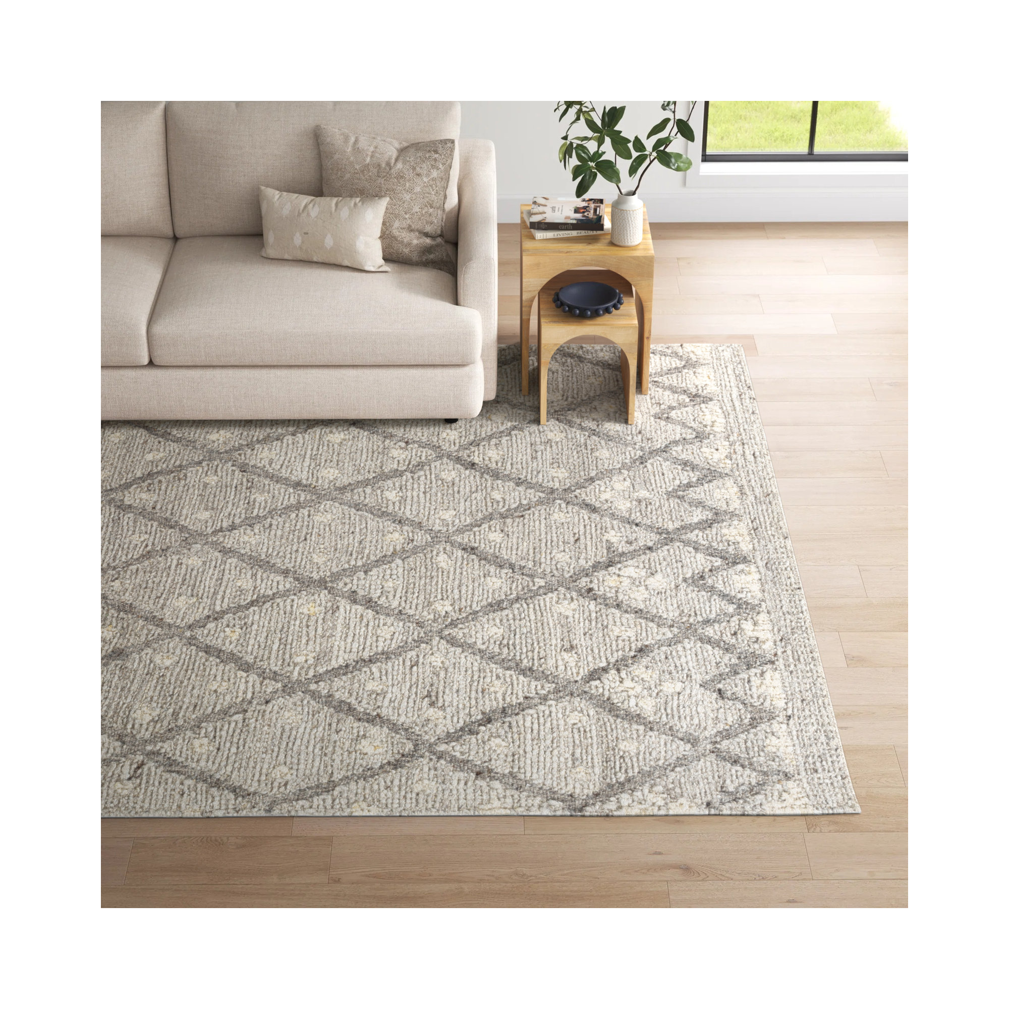 Elisha Wool Rug, Rectangle 8'10" x 12'