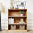 Adam Woodgrain Bookcase Doorless Storage Cabinet-849506010-872032850