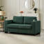 Causeuse de salon 67,7 po en tissu de style moderne, canapé à accoudoirs carrés avec porte-gobelet, canapé de rangement, revêtement en polyester-1366612825