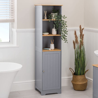 Gwydion Freestanding Linen Cabinet