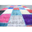 Tapis de cuisine, tapis rétro, tapis modernes, tapis arc-en-ciel Oushak, grand tapis 6,7 x 9,5 pi, tapis turc