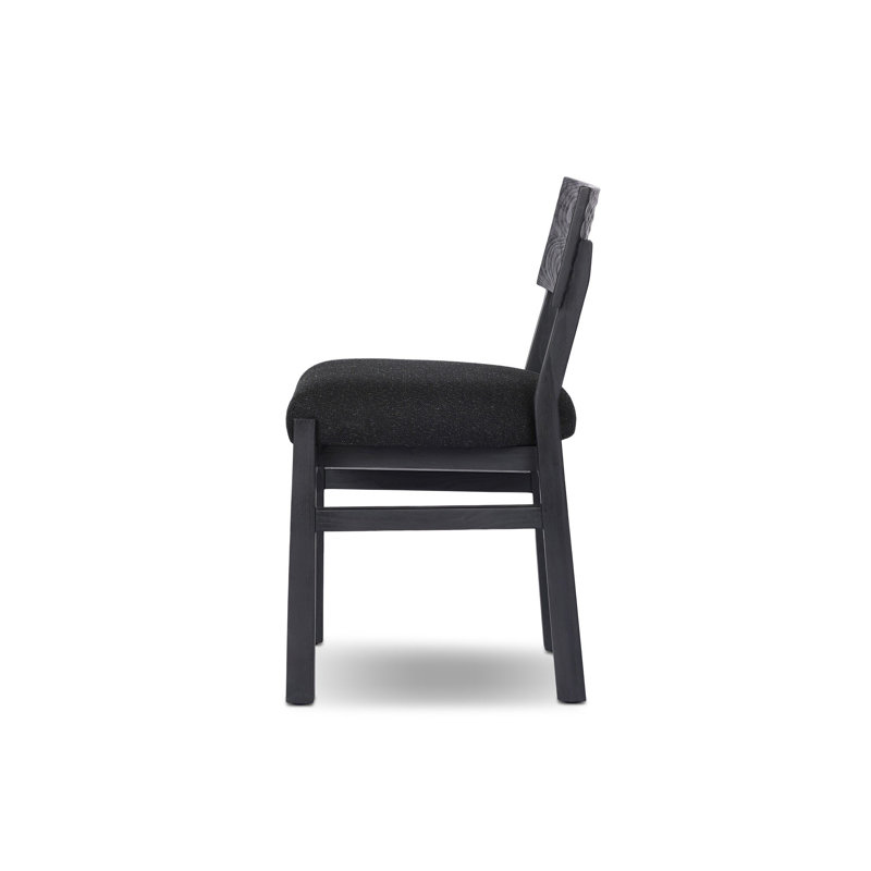 Lewiston Upholstered Dining Chair, Macerata Black