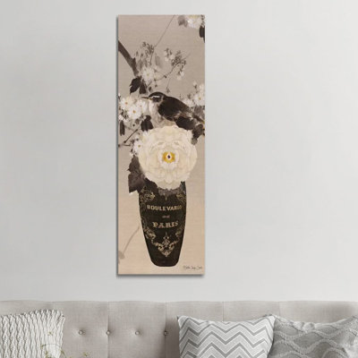 Parisian Pot by Stellar Design Studio - Wrapped Canvas Panoramic Gallery-Wrapped Canvas Giclée