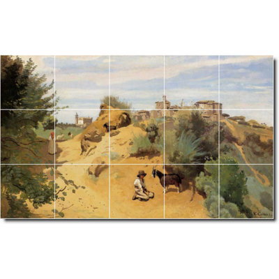 Carreau de céramique décorative 60 po x 36 po 12 po x 12 po