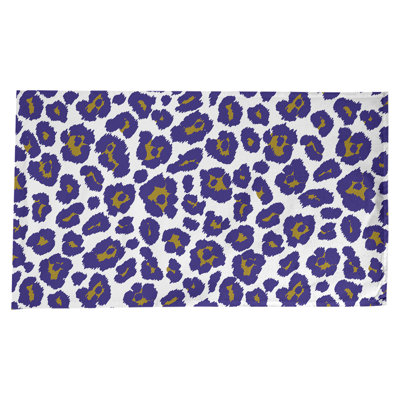 Animal Print Cotton Blend Tablecloth