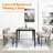 Sherpa Upholstered Metal Dining Chairs-1389094372-1351667565