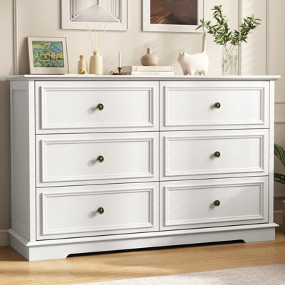 Commode double 6 tiroirs l 47,2 po Valera 