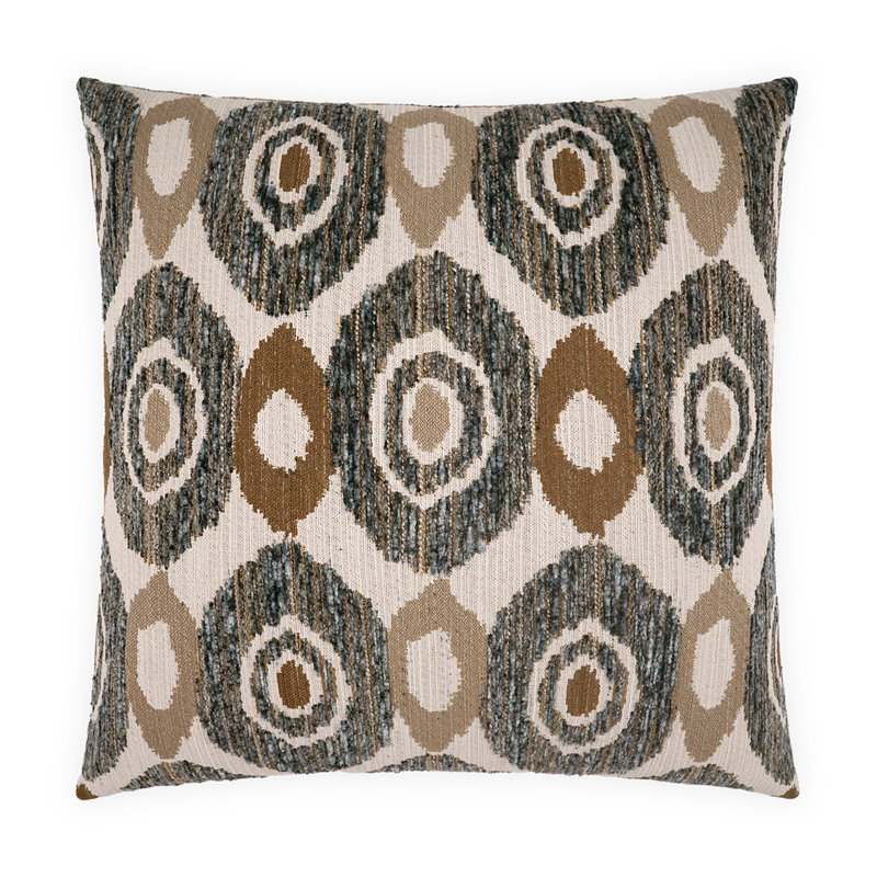 Osirus Square Pillow Cover & Insert, Granite, Square 24"