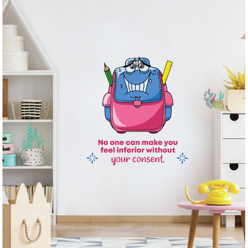 Text & Numbers Wall Decal, 20" H x 18" W