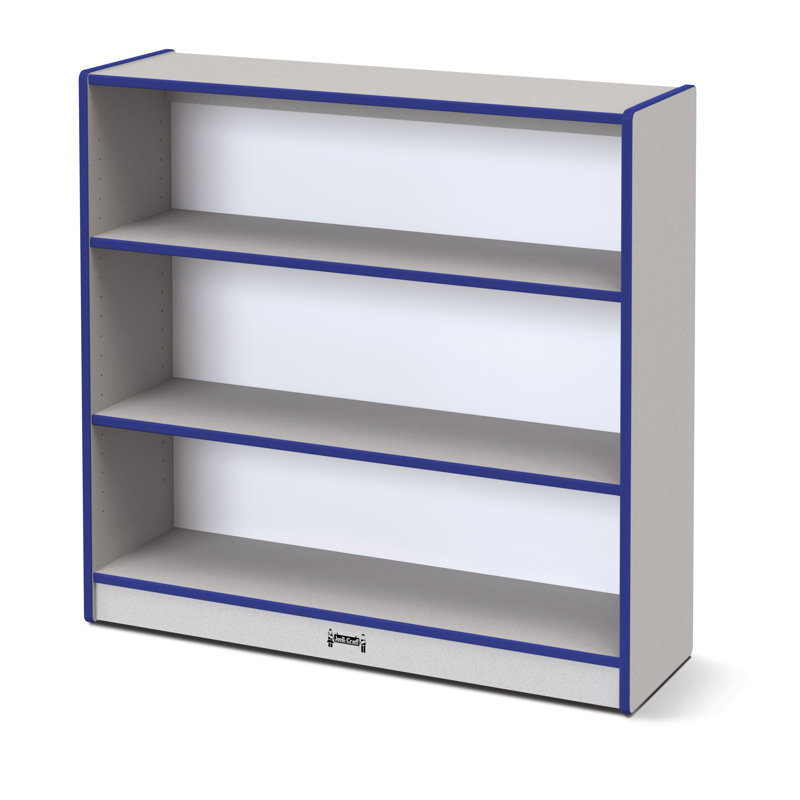 Bibliothèques arc-en-ciel, Bleu, H 35,5 po x l 36,5 x P 11,5 po