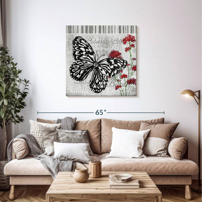 Brampt célèbre la beauté de la vie, H 36 po x l 36 po