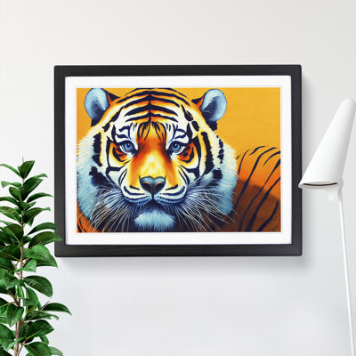 Tiger Portrait Vol.3 1 Piece Single Picture Frame Wall Art