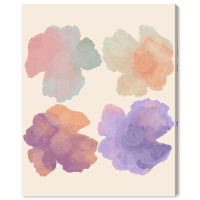 "Watercolor 4 Boho Decor", impression sur toile par Notoriart