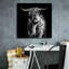 Union Rustic «Hippy Highland Cow» par Epic Portfolio, estampe numérique sur toile-362213077