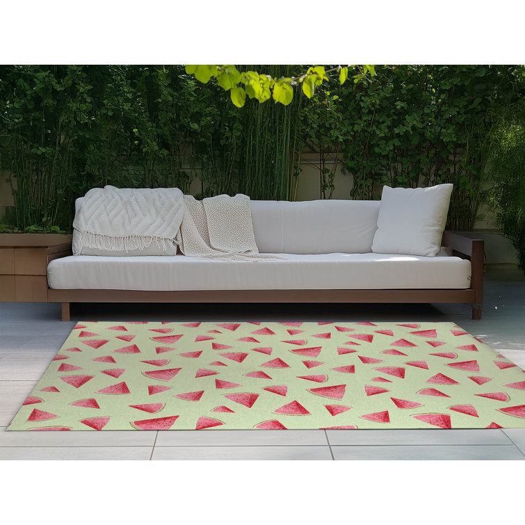 Summer Melon Outdoor Rug