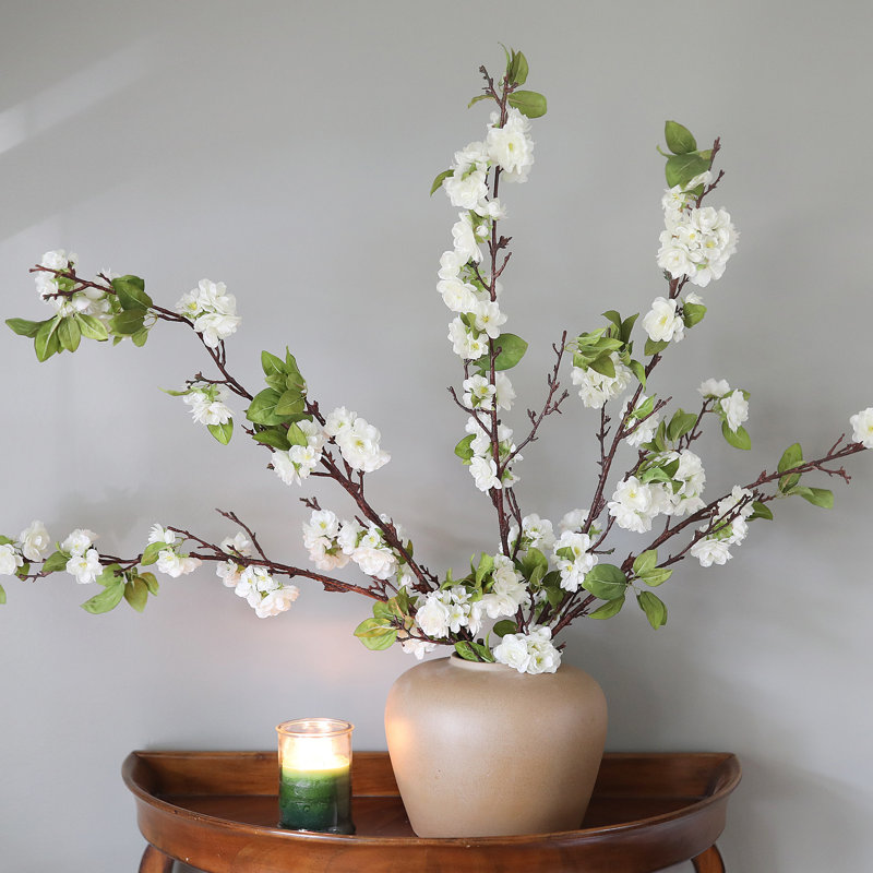 Artificial Cherry Blossom Faux Floral, Pink