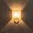 1-Light Coastal Style Fabric Wall Sconce-494042180