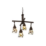 Rustic Lodge 4 - Light Chandelier