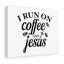Run On Coffee - Wrapped Canvas Print-1543802635