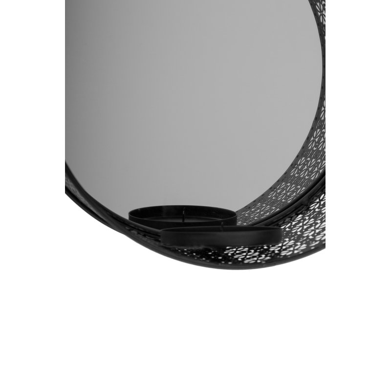 Violet Metal Flat Wall Mirror