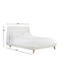 Lit plateforme en tissu d’ameublement Browder-563571186-563571187