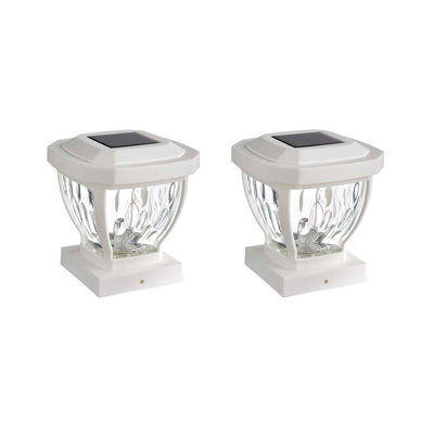 Solar Powered Integrated LED Deck Light