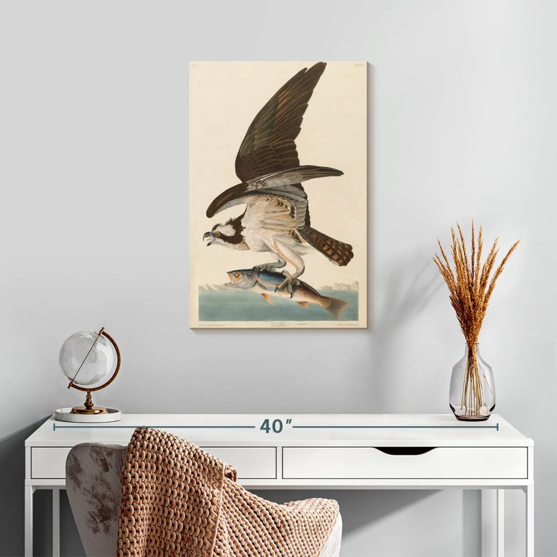 Brampt Osprey And Weakfish, 24" H x 16" W